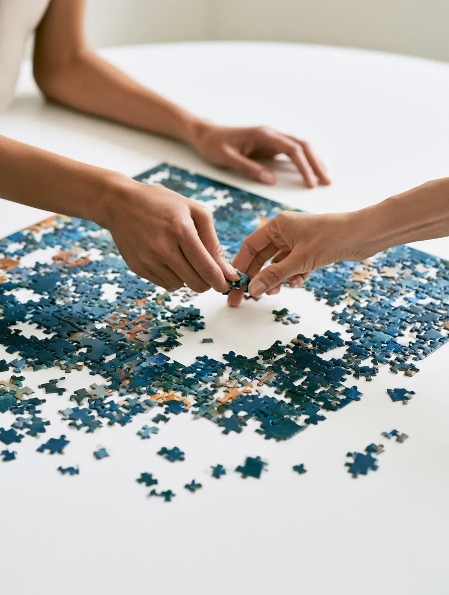 Placing the final piece into a jigsaw puzzle, the vocabulary of lending completed